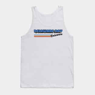 Delaware Bay, Delaware / / Retro Styled Design Tank Top